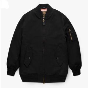 Shinola + Golden Bear Boyfriend-fit Wool Bomber
